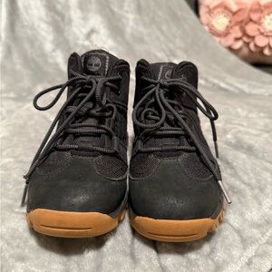 Timberland Kids Black and Brown Boots